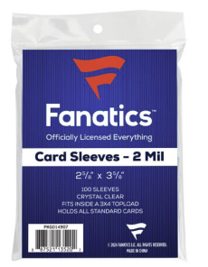 Fanatics Soft Sleeves (100 count pack )