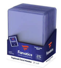 FANATICS TOP LOADERS - 59PT - 25CT