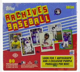 2024 Topps Archives Baseball Collector Box