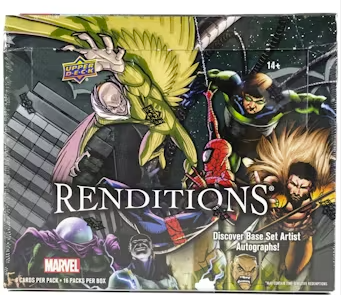 Marvel Renditions Spider-Man Hobby Box