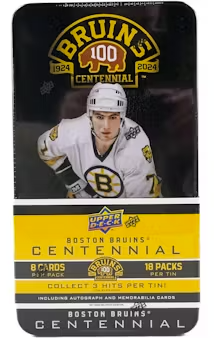 2023/24 Upper Deck Boston Bruins Centennial Hockey Hobby Box NHL