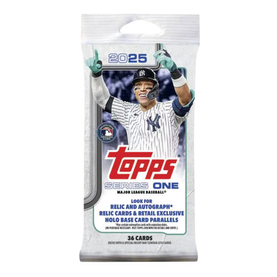 2025 Topps Series 1 MLB Baseball Fat Pack