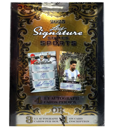 2025 Leaf Signature Series Sports Hobby Box