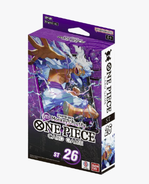 Bandai - One Piece - Starter Deck - PURPLE/BLACK MONKEY.D.LUFFY - ST26
