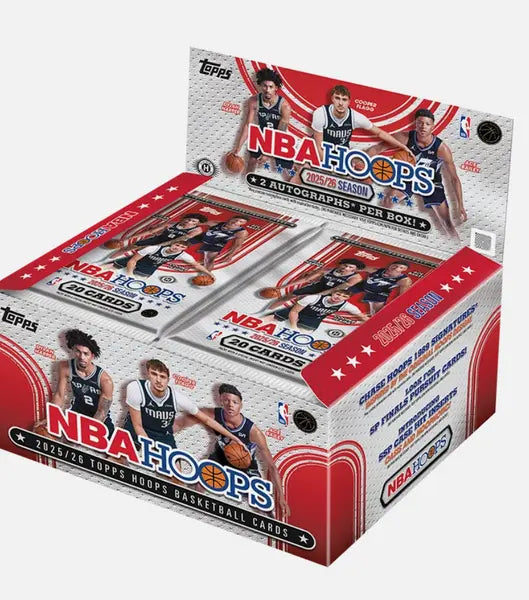 2025-26 Topps NBA Hoops Jumbo Hobby Box