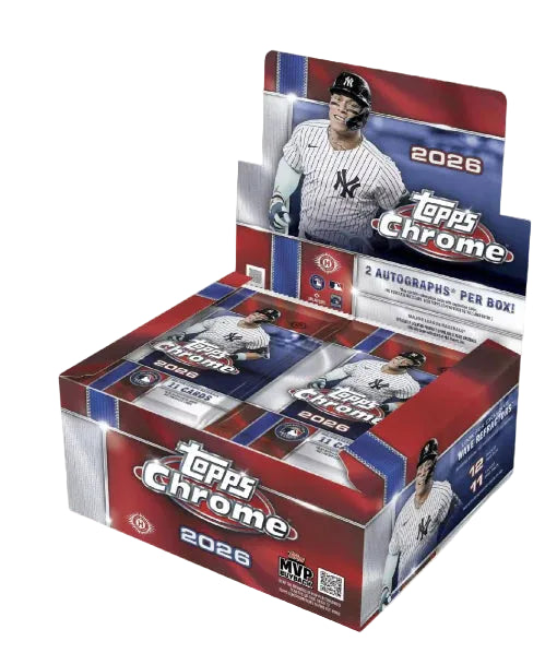 2026 Topps Chrome MLB Baseball Jumbo Hobby Box