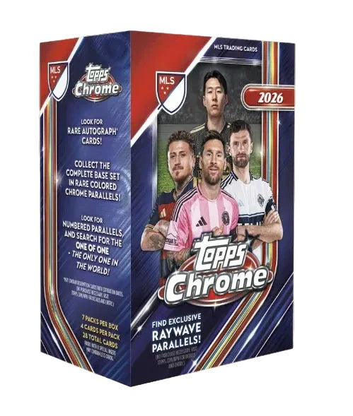 2026 Topps Chrome MLS Soccer Blaster Box