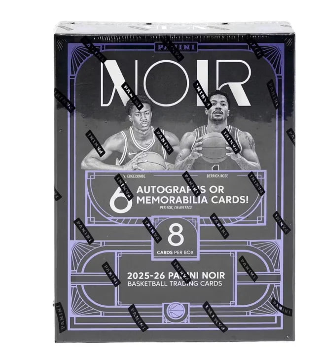 2025-26 Panini Noir NBA Basketball Hobby Box