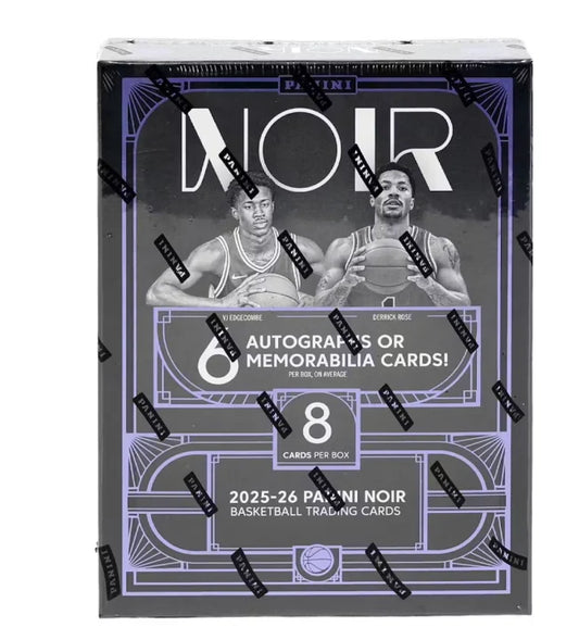 2025-26 Panini Noir NBA Basketball Hobby Box