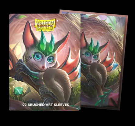 Dragon Shield - 100 Standard Size - Brushed Art Sleeves - The Bushdrake