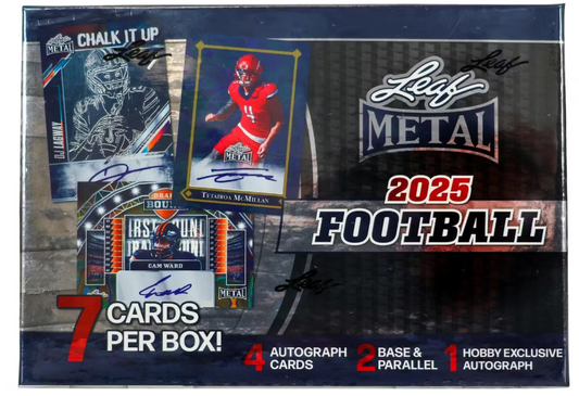 2025 Leaf NFL Football Hobby Box