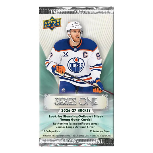 2026-27 Upper Deck Series One NHL Hockey Gravity Feed Pack