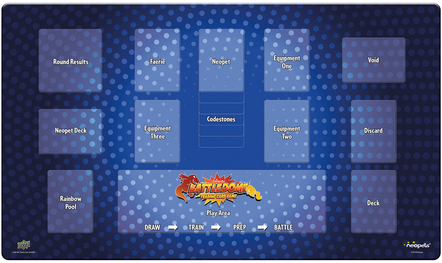 Upper Deck - Neopets - Battledome Playmat