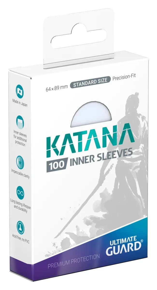 Ultimate Guard Katana Standard Inner Sleeves 100CT