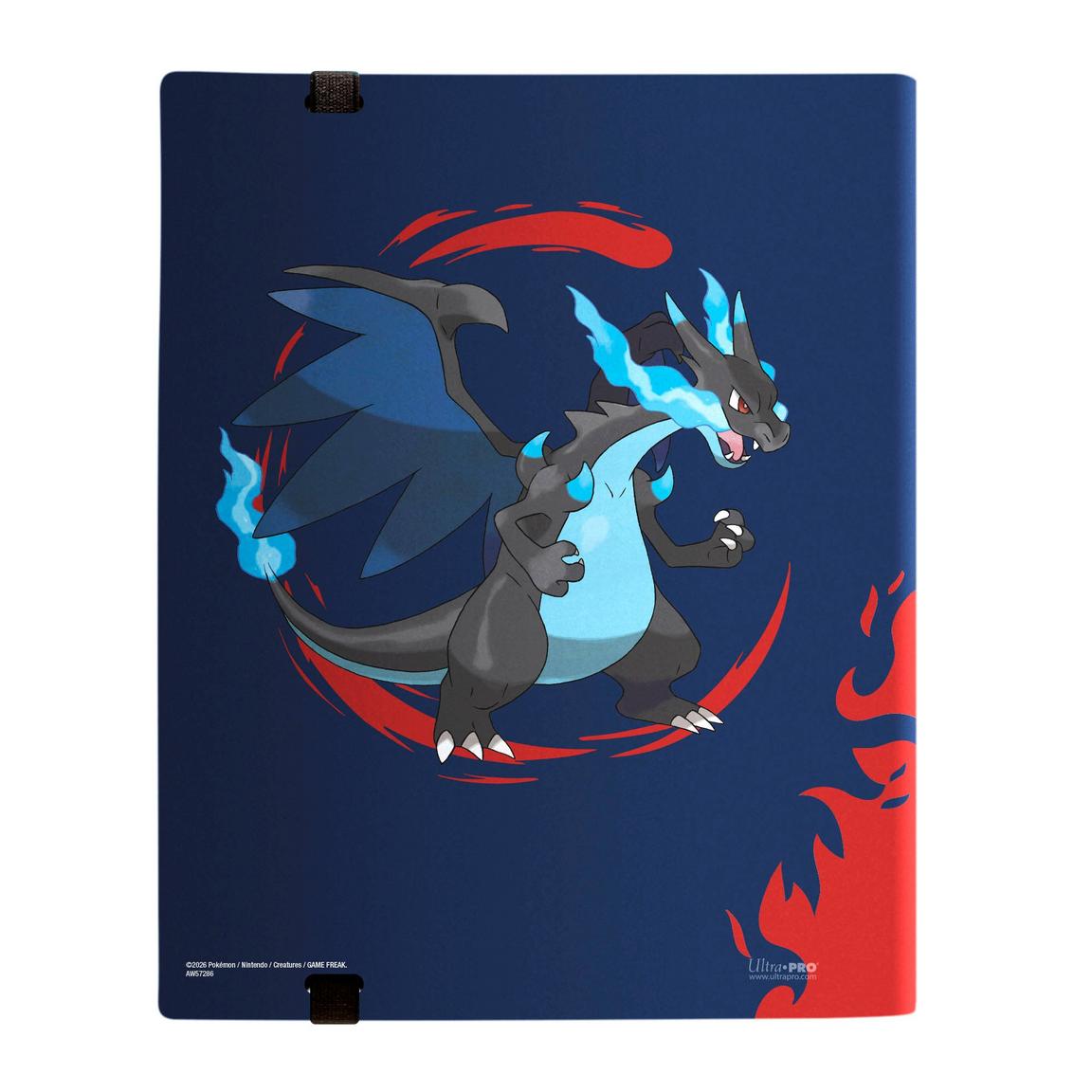 Ultra Pro - 9 Pocket Pro Binder - Mega Charizard X and Y