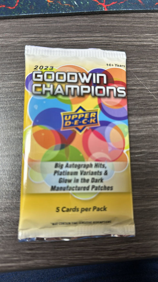 2023 Upper Deck Goodwin Champions Blaster Single Pack