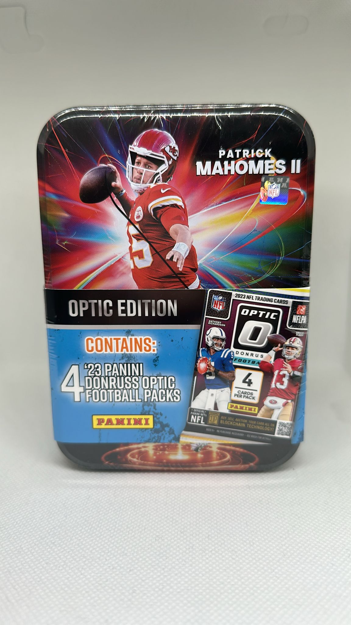 2023 Panini Donruss Optic Football Packs Optic Edition Tin