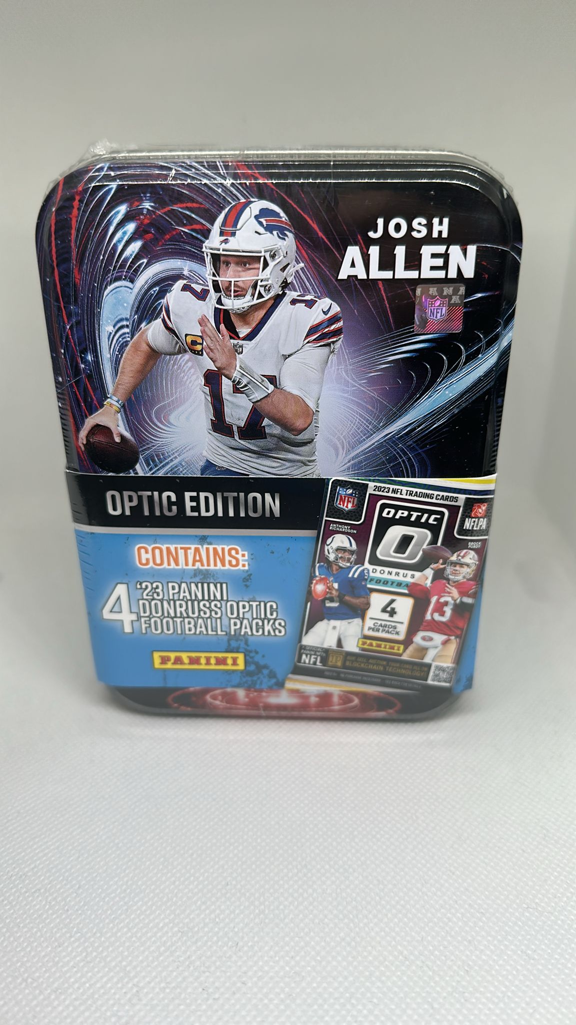 2023 Panini Donruss Optic Football Packs Optic Edition Tin