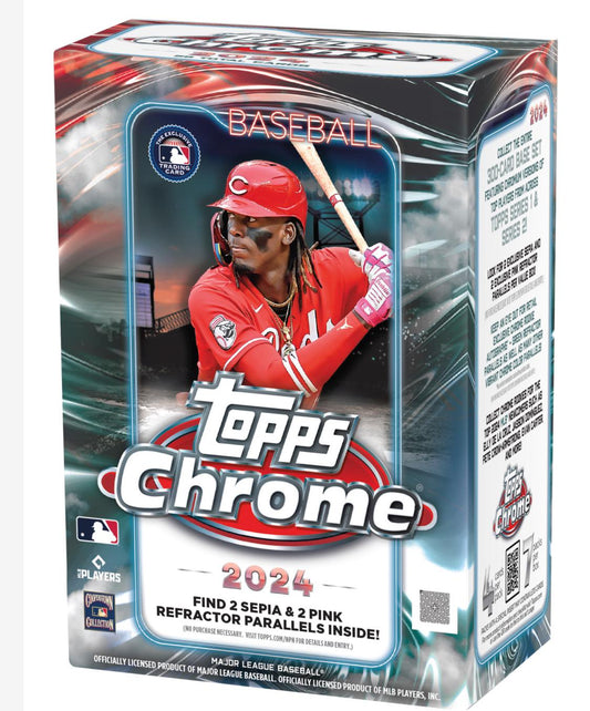 2024 Topps Chrome Baseball Blaster Box