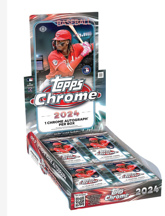 2024 Topps Chrome Baseball Hobby Box