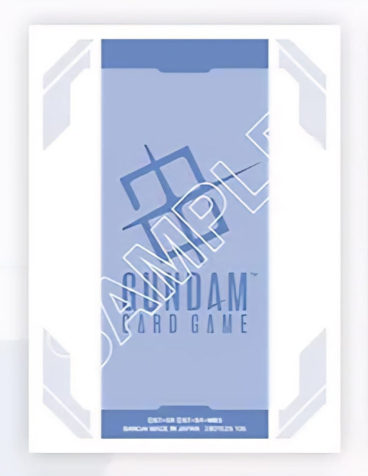 Bandai - Gundam - Official Card Sleeves - 70 Sleeves - Gundam Card Game Logo