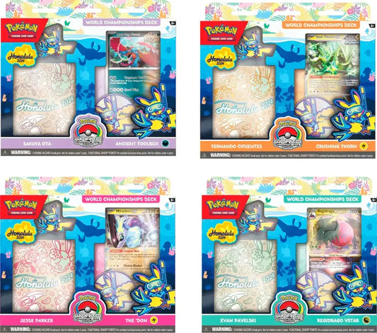 Pokemon - World Championships Deck - Honolulu 2024 - Styles Vary