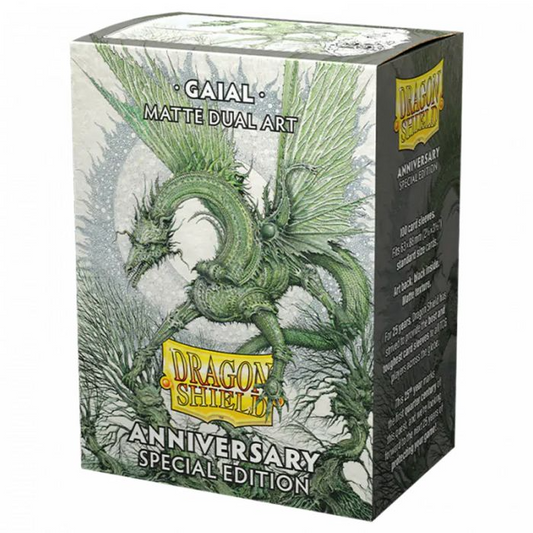 Dragon Shield - 100 Standard Size - Matte Dual Art - Anniversary Special Edition - Gaial