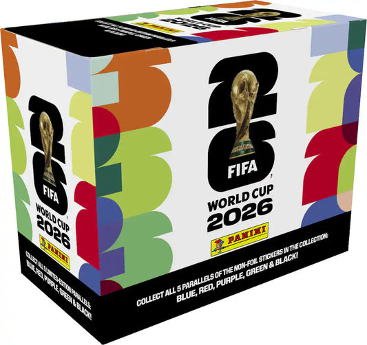2026 Panini FIFA World Cup Stickers Box 25CT