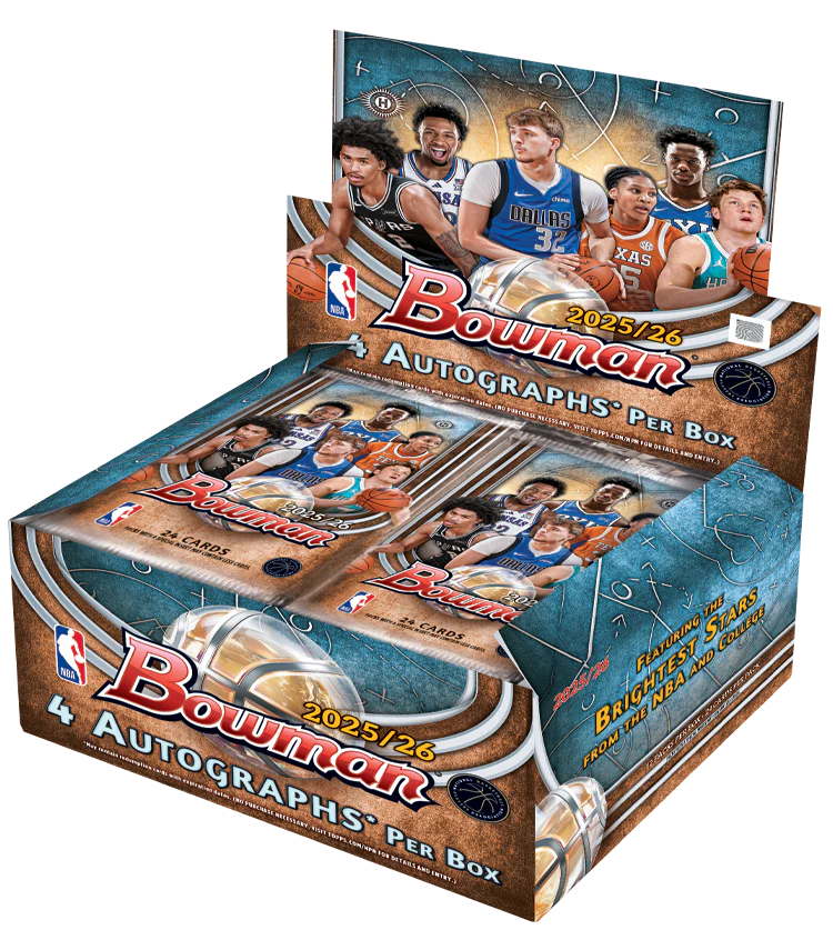2025-26 Topps Bowman Chrome Basketball Jumbo Hobby Box