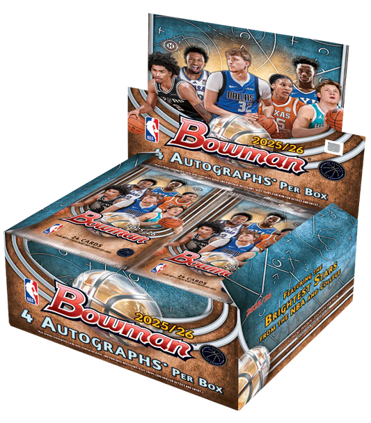 2025-26 Topps Bowman Chrome Basketball Jumbo Hobby Box
