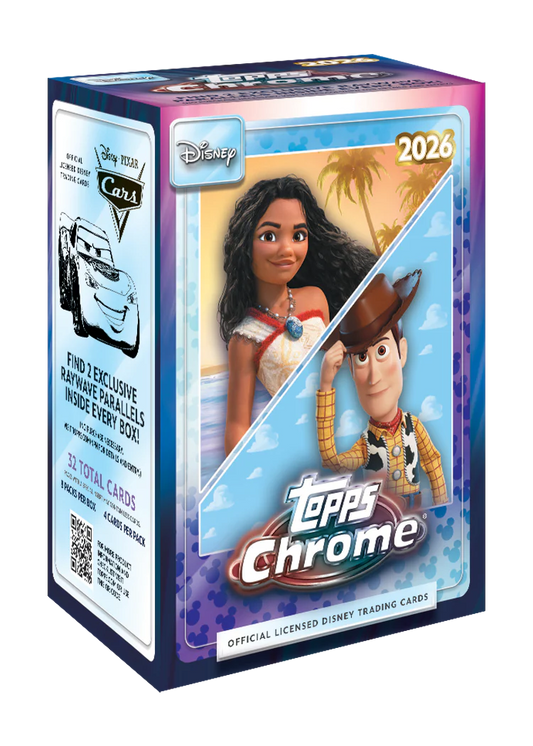 2026 Topps Chrome Disney Blaster Box