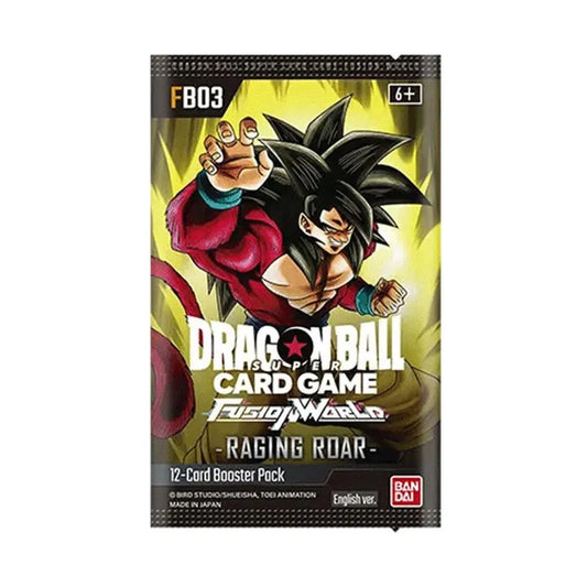 Bandai - DragonBall Super Fusion World - FB03 - Raging Roar - Booster Pack