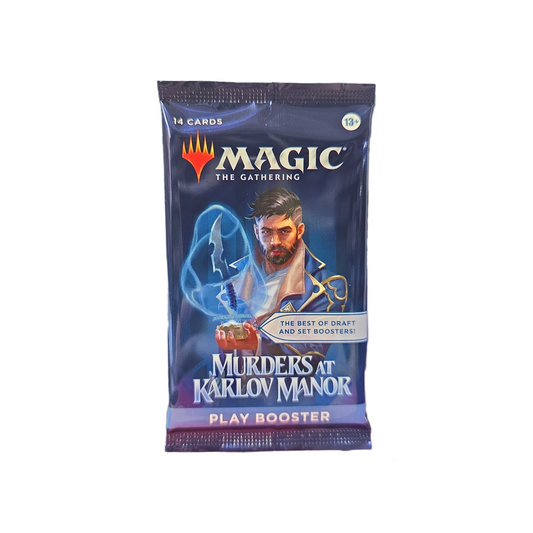 Magic the Gathering - MTG - Murders At Karlov Manor - Play Booster Pack