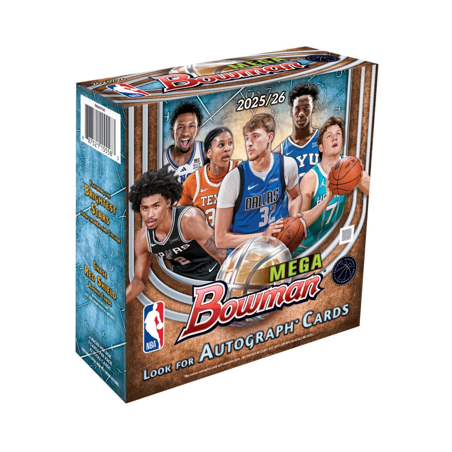 2025-26 Topps Bowman Chrome Basketball Mega Box