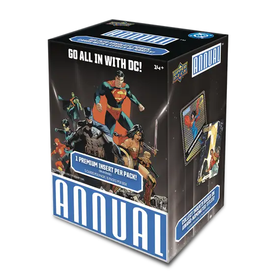 2026 Upper Deck Marvel Annual DC Blaster Box