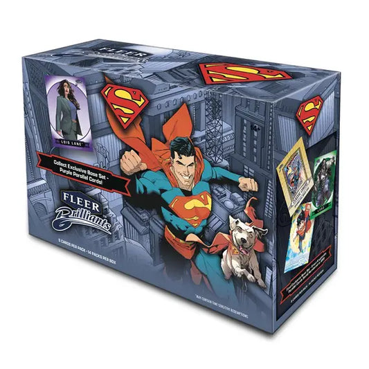 2025 Upper Deck Fleer Brilliants Superman Mega Box