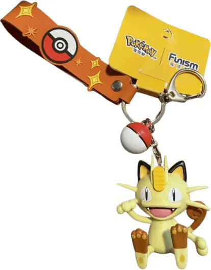 Pokemon - Funism Keychain with Pokeball - Styles Vary