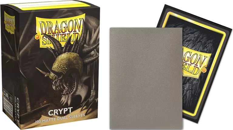 Dragon Shield 100 Standard Size Sleeves - Crypt Dual Matte