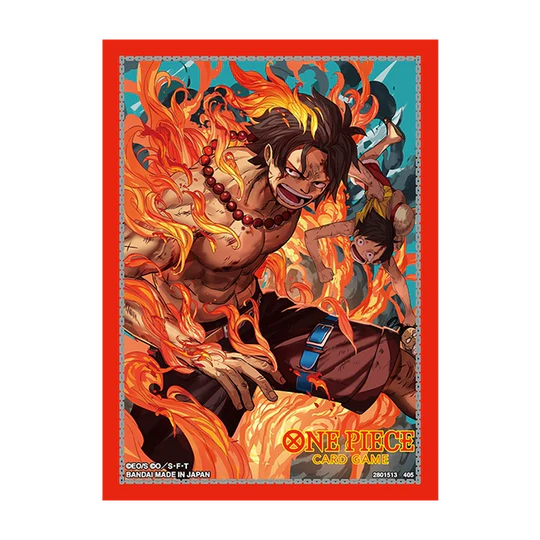Bandai - One Piece - Card Sleeves - Portgas D Ace