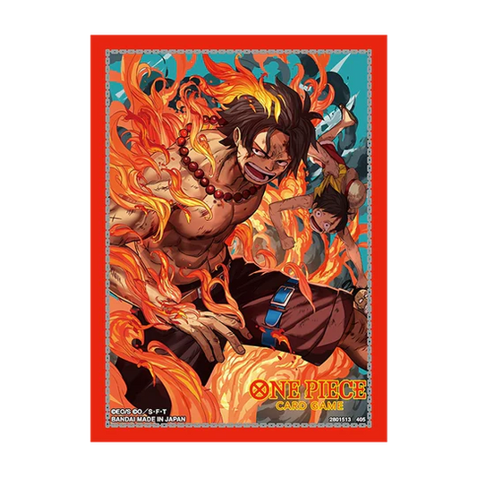 Bandai - One Piece - Card Sleeves - Portgas D Ace
