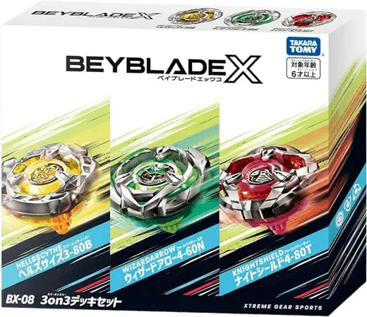 Beyblade X - BX-08 3on3