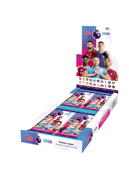 2026 Topps Premier League EPL Soccer Hobby Box