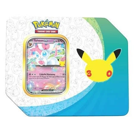 Pokemon - 30th Celebration Ex Tin - Styles Vary