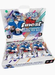 2025 Topps Finest NFL Football Hobby Box