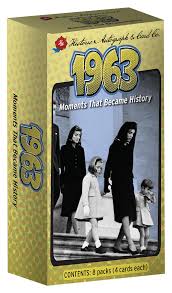 2026 Historic Autographs 1963 Moments That Became History Hobby Box