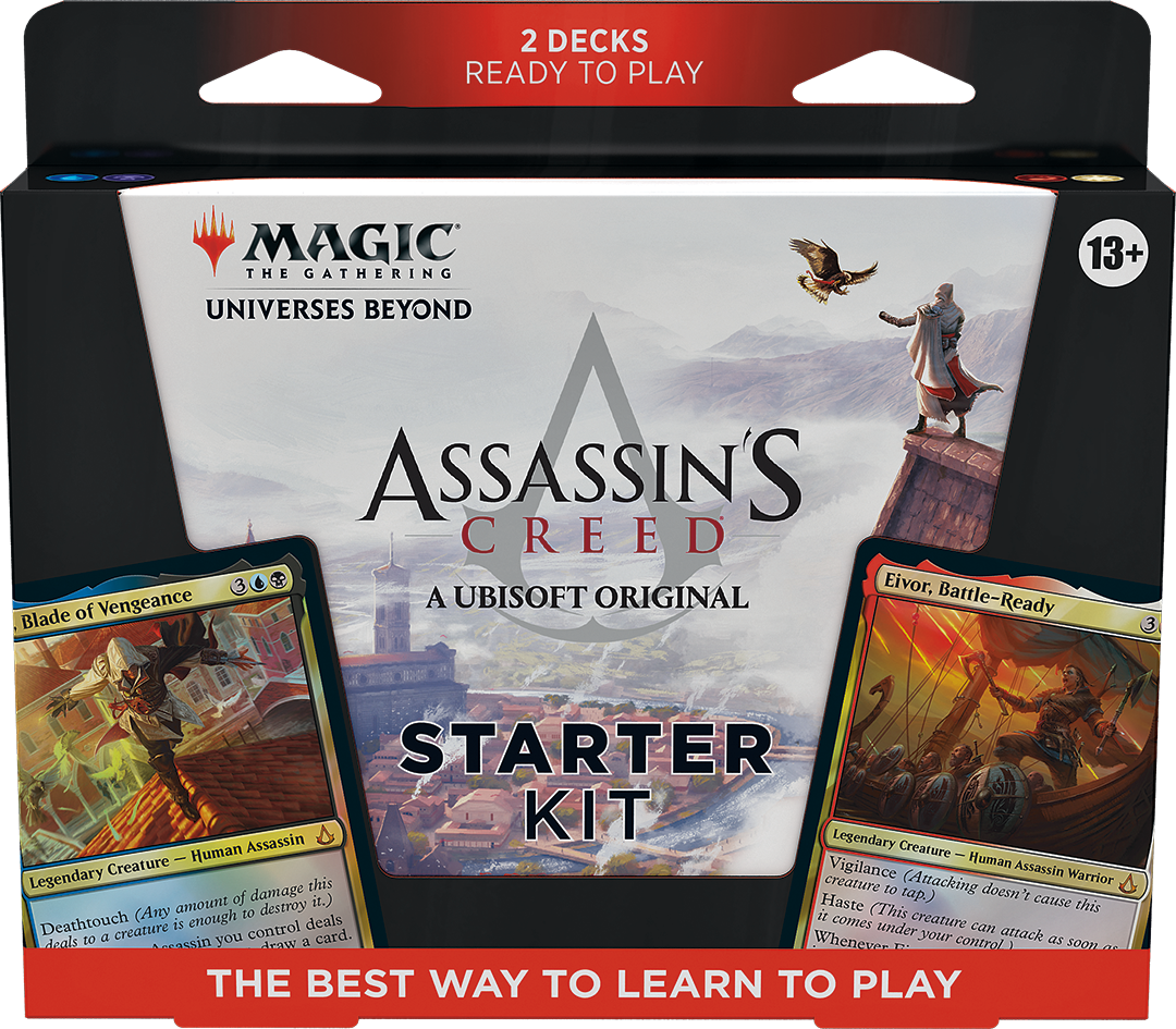 Magic the Gathering - MTG - Universes Beyond - Assassin's Creed - Starter Kit