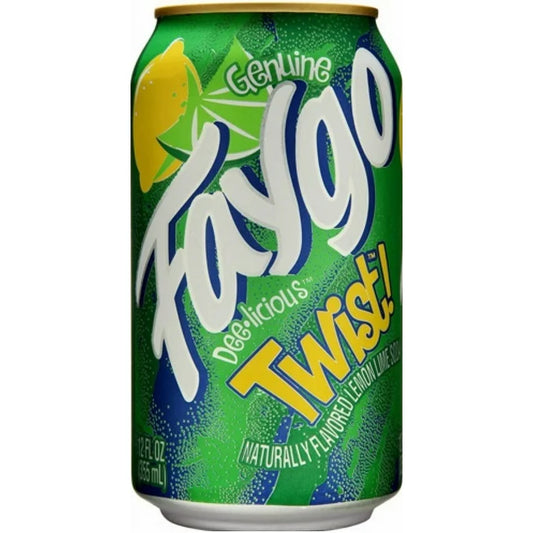 Faygo Lemon Lime Twist 12 floz