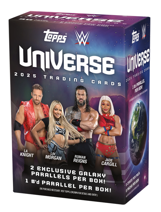 2025 Topps WWE Universe Wrestling Value Box
