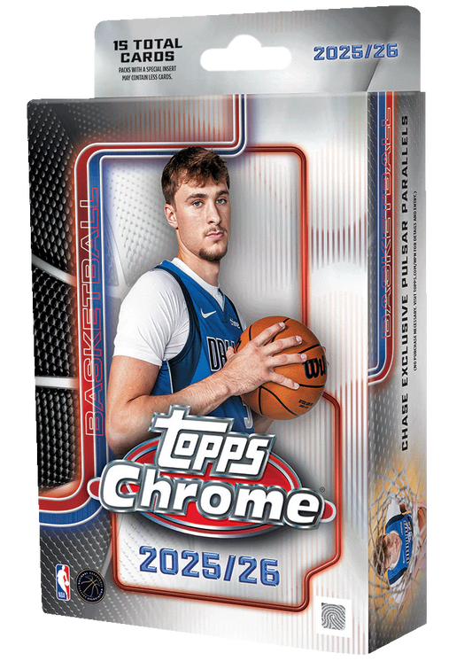 2025-26 Topps Chrome NBA Basketball Hanger Box