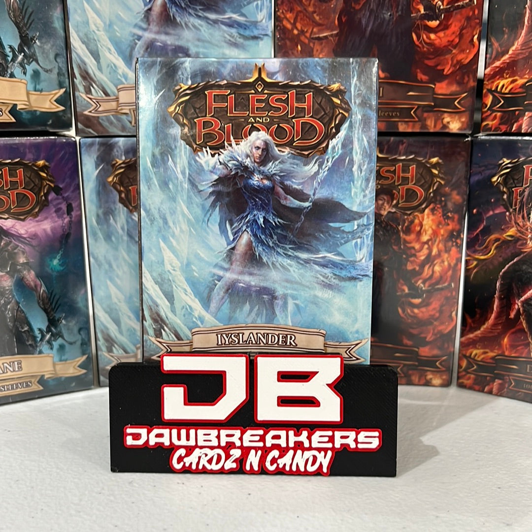 Dragon Shield - 100 Standard Size Card Sleeves - Flesh And Blood - Iyslander